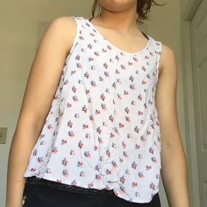 Floral tank top